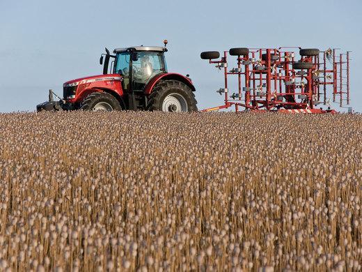 Тракторы с 4-х осевым Massey Ferguson MF 8650 Dyna-VT 105916