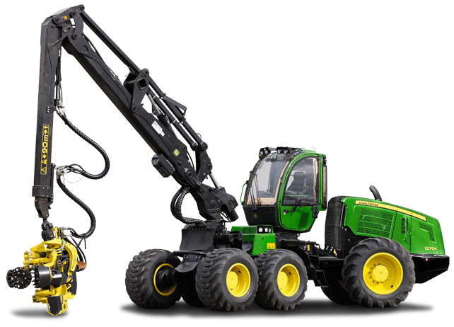 Лесозаготовительная машина John Deere 1270 E IT4 112760