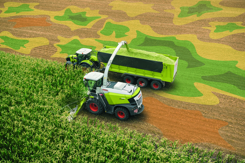 Полевой измельчитель c полным приводом Claas Jaguar 980 14263