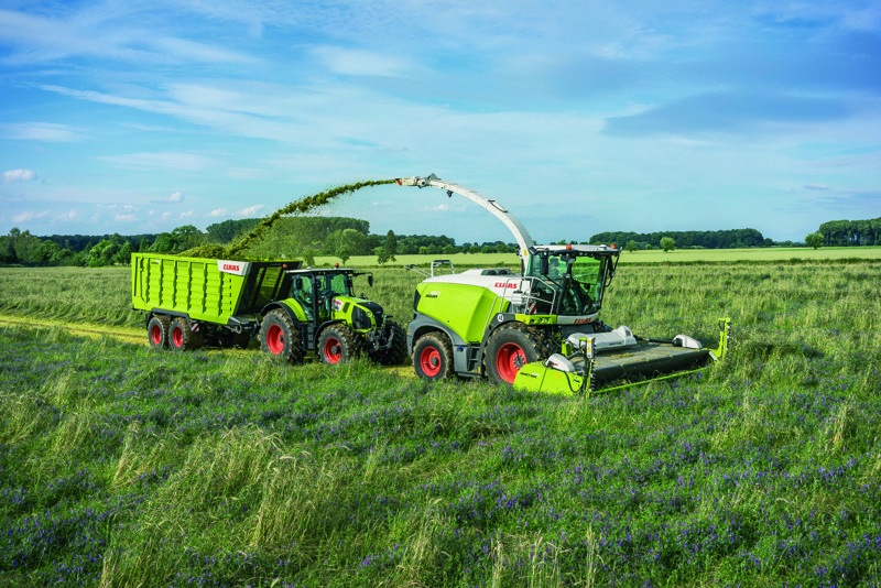 Полевой измельчитель c полным приводом Claas Jaguar 950 14283