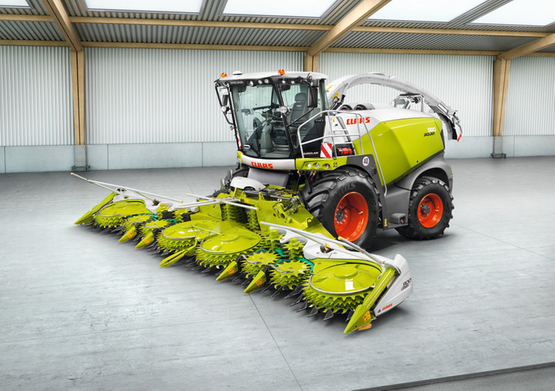 Полевой измельчитель c полным приводом Claas Jaguar 950 14285