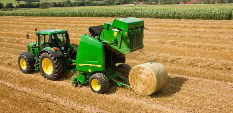 Рулонные пресс-подборщики John Deere 864 15649
