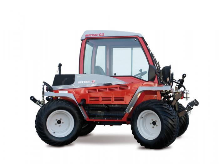 Тракторы с 4-х осевым Reform Werke Metrac G 3 19024