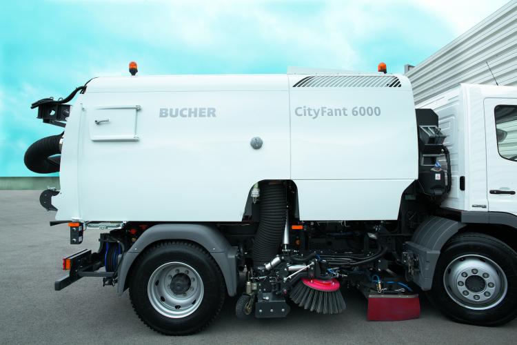 Муниципальная подметальная машина Bucher-Schörling Cityfant 6000 SH 30050