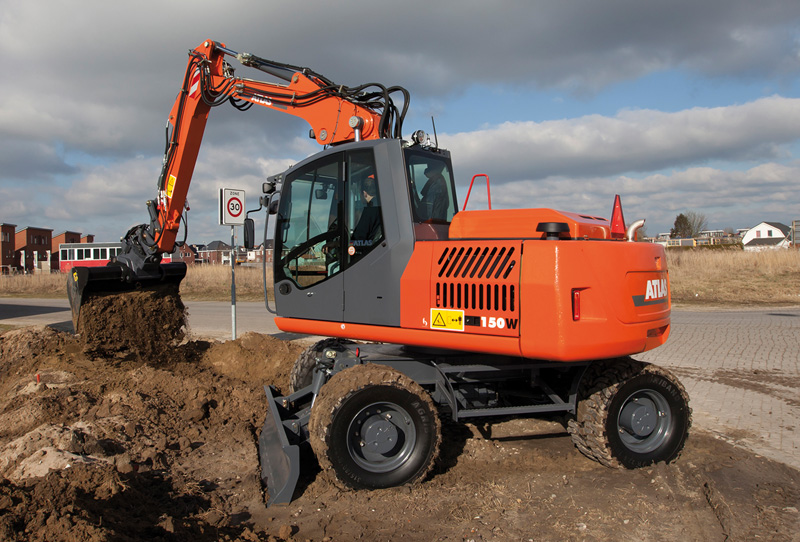 Мобильные экскаваторы Atlas 150 W 36927