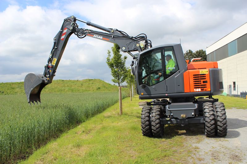 Мобильные экскаваторы Atlas 160 W-SR 36929
