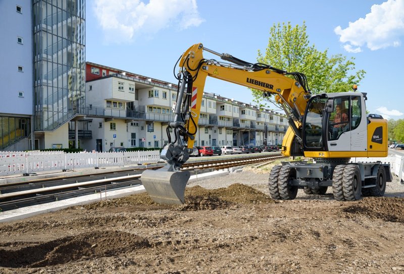 Мобильные экскаваторы Liebherr A 914 Litronic 37191