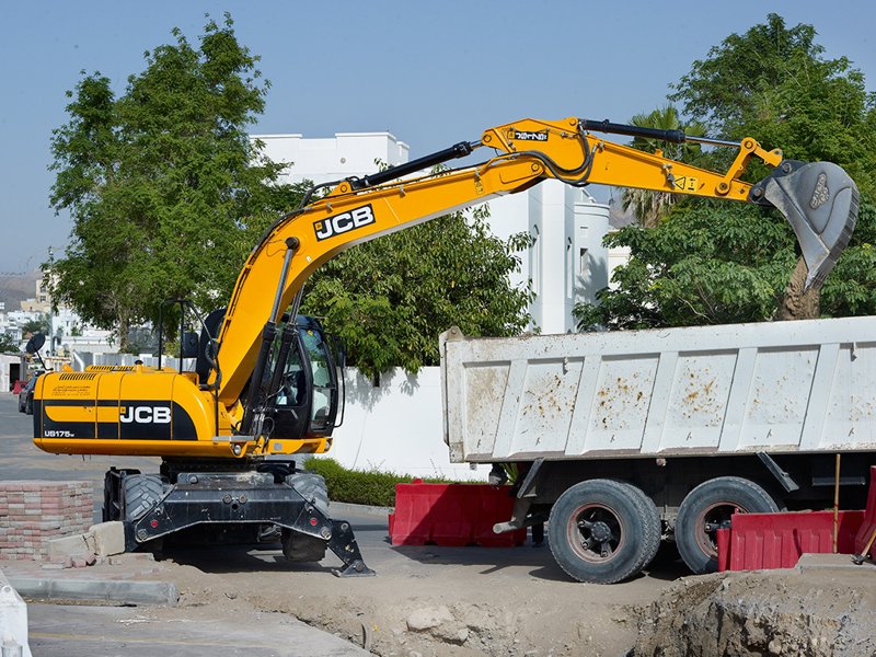 Мобильные экскаваторы JCB JS175W 40052