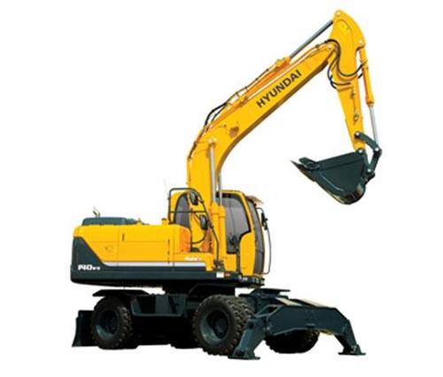 Мобильные экскаваторы Hyundai R 140 W 9 A 40080