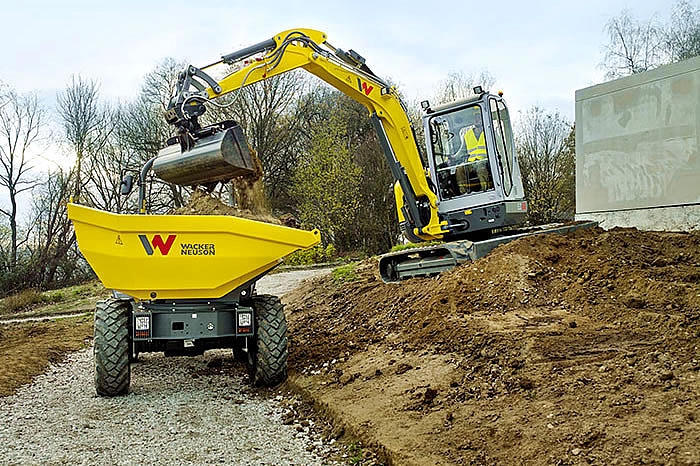 Мини-экскаваторы Wacker Neuson EZ53 40340