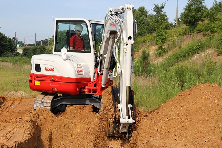 Мини-экскаваторы Takeuchi TB 260 40689