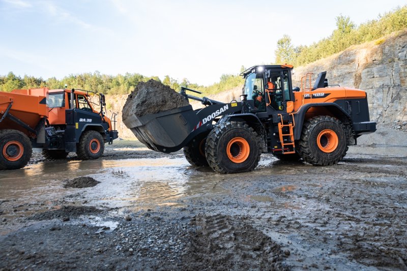 Колесные погрузчики Doosan DL480-7 41952