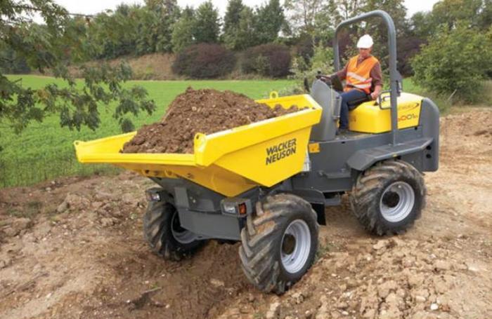 Самосвалы с опрокидыванием кузова вперед Wacker Neuson 6001 s 42252