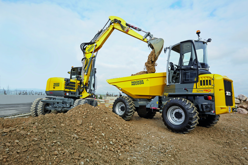 Самосвалы с опрокидыванием кузова вперед Wacker Neuson DW90 42286