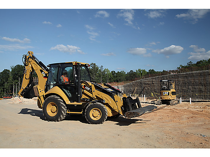 Экскаваторы-погрузчики Caterpillar 420F 42395