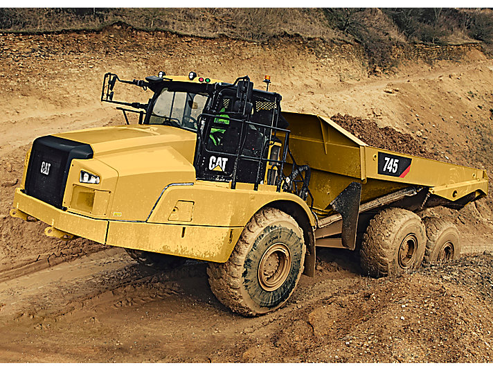 Сочлененные самосвалы Caterpillar 745 4470