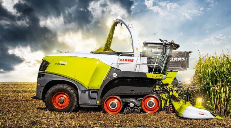 Полевой измельчитель c полным приводом Claas Jaguar 990 Terra Trac 45053