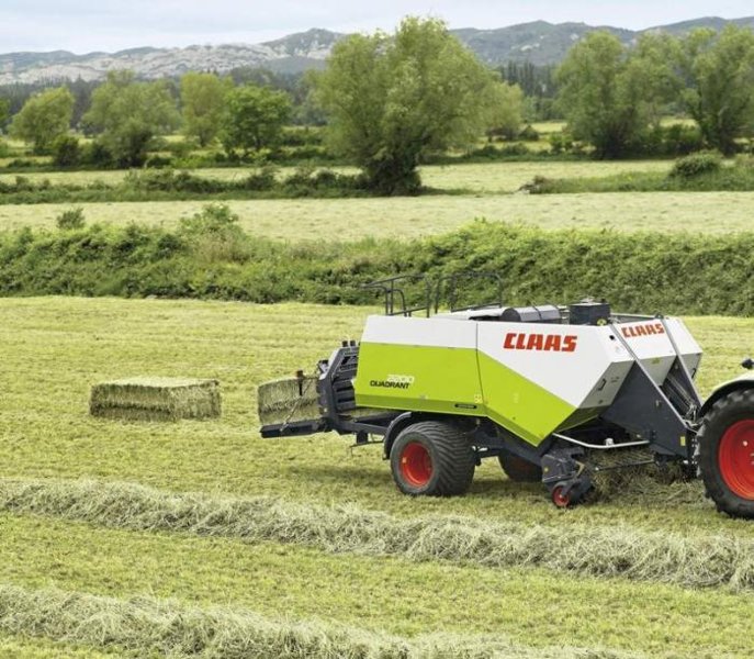 Пресс-подборщик крупногабаритный и пресс высокого давления Claas Quadrant 2200 RC Advantage 45469