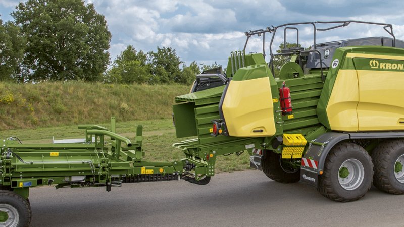 Пресс-подборщик крупногабаритный и пресс высокого давления Krone BiG Pack 1290 HDP 49916