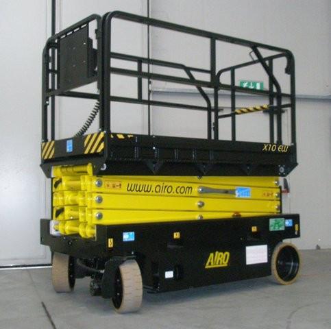 Ножничный подъёмник  Х на колесах AIRO X 10 EW Wind 64671