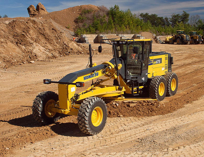 Грейдеры Komatsu GD675-6 66799