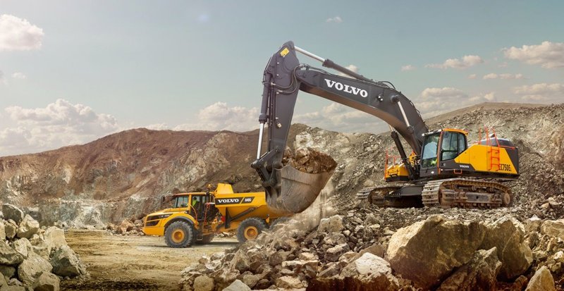 Гусеничные экскаваторы Volvo EC750E 67311