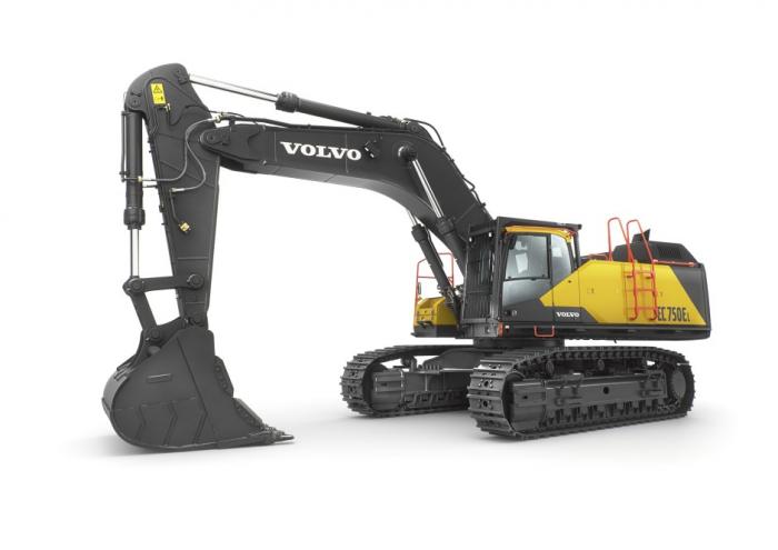 Гусеничные экскаваторы Volvo EC750E 67313