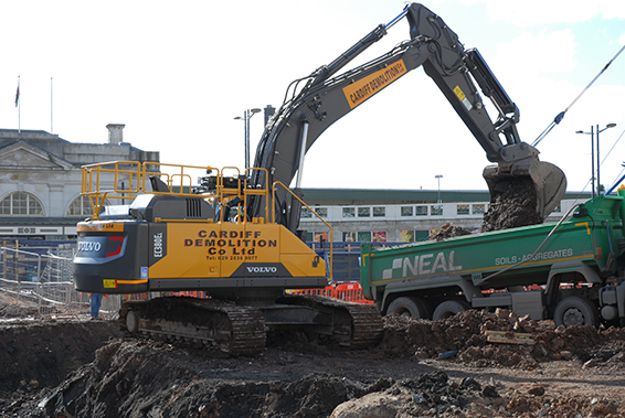 Гусеничные экскаваторы Volvo EC380EL 67367