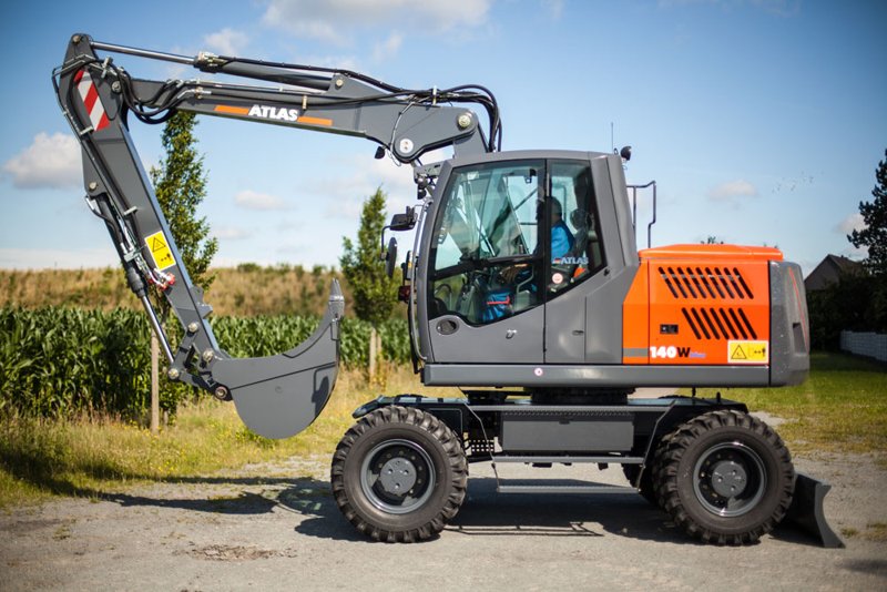 Мобильные экскаваторы Atlas 140 W 68616