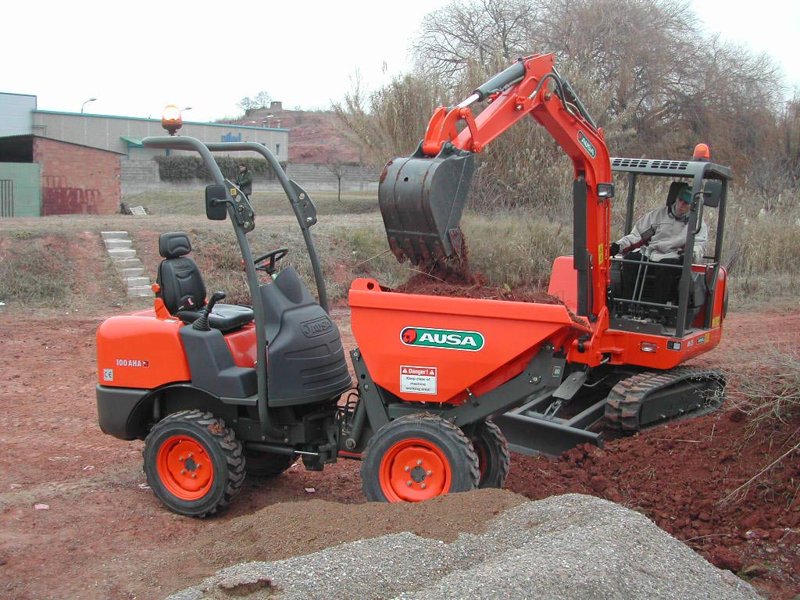 Самосвалы с опрокидыванием кузова вперед Ausa D 100 AHA 68717
