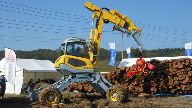 Шагающие экскаваторы Menzi M540 69103