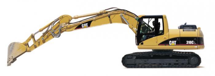 Гусеничные экскаваторы Caterpillar 318 C L 69937