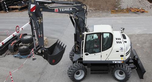 Мобильные экскаваторы Terex TW 110 73385