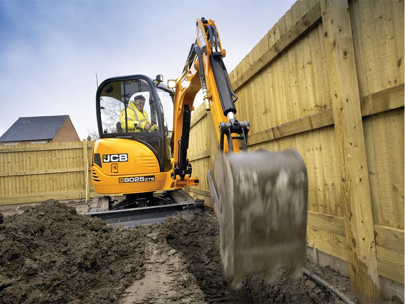 Мини-экскаваторы JCB 8025 ZTS 73555