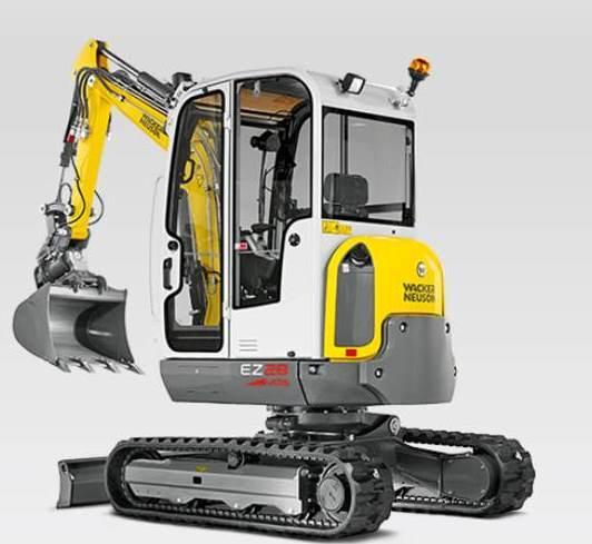 Мини-экскаваторы Wacker Neuson EZ28 74116