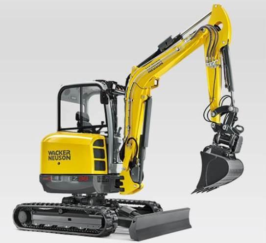 Мини-экскаваторы Wacker Neuson EZ38 74208