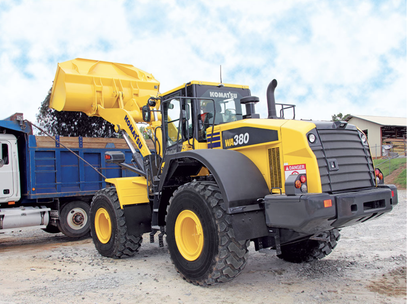 Колесные погрузчики Komatsu WA380-7 74650