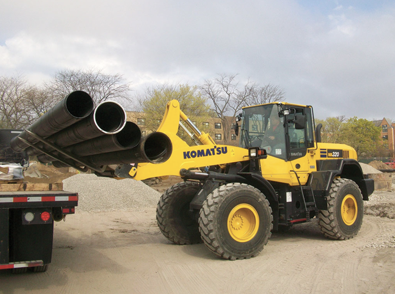 Колесные погрузчики Komatsu WA320-7 74660