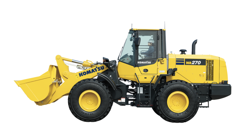Колесные погрузчики Komatsu WA270-7 74666