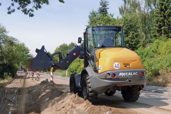 Колесные погрузчики Mecalac AS 700 75549