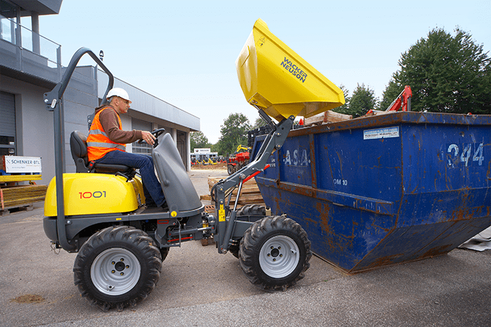 Самосвалы с опрокидыванием кузова вперед Wacker Neuson 1001 76732