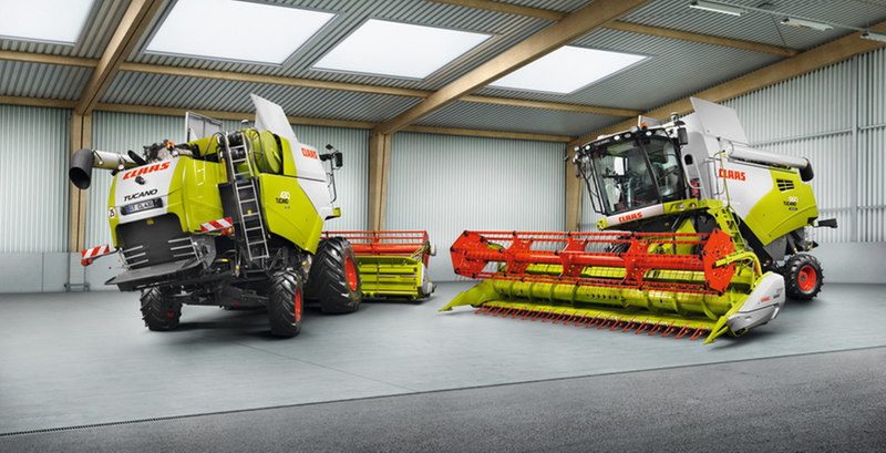 Зерноуборочный комбайн Claas Tucano 450 78691