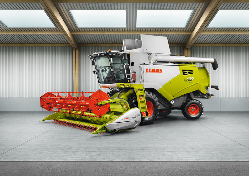 Зерноуборочный комбайн Claas Tucano 450 78693
