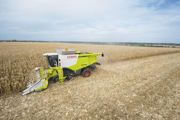 Зерноуборочный комбайн Claas Lexion 670 78699