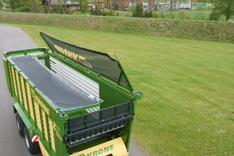 Силосный прицеп и самозагружающийся автофургон Krone ZX 470 GD 83632