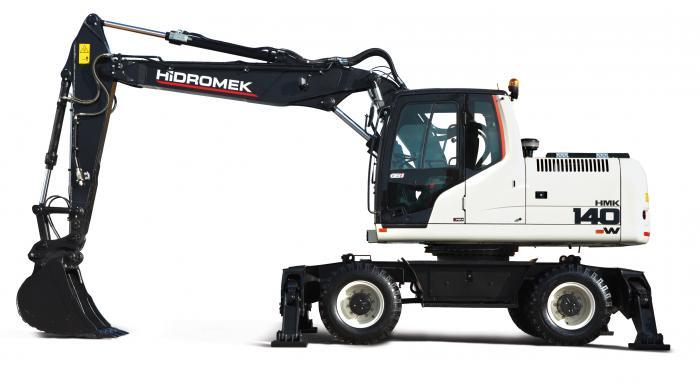 Мобильные экскаваторы Hidromek HMK 140 W 8381
