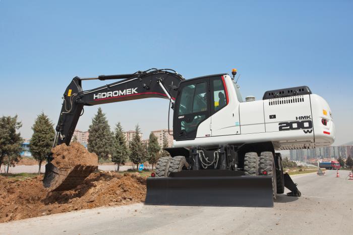 Мобильные экскаваторы Hidromek HMK 200 W 8387
