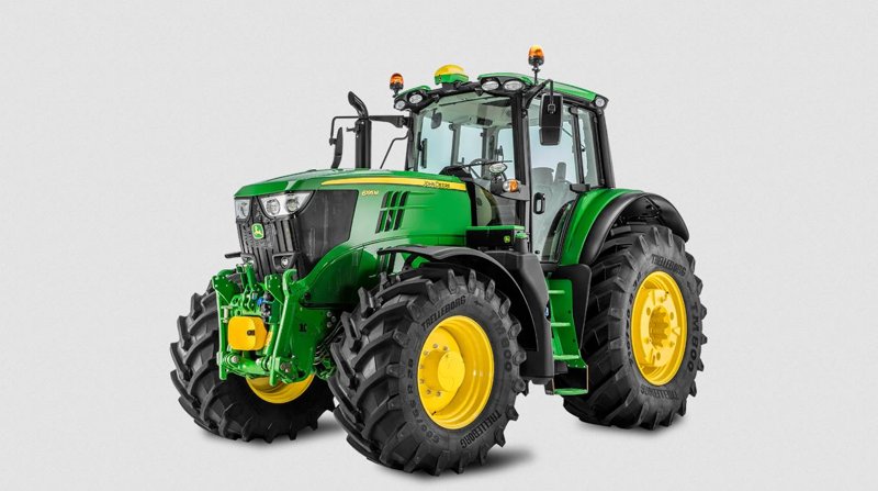 Тракторы с 4-х осевым John Deere 6195M 83876