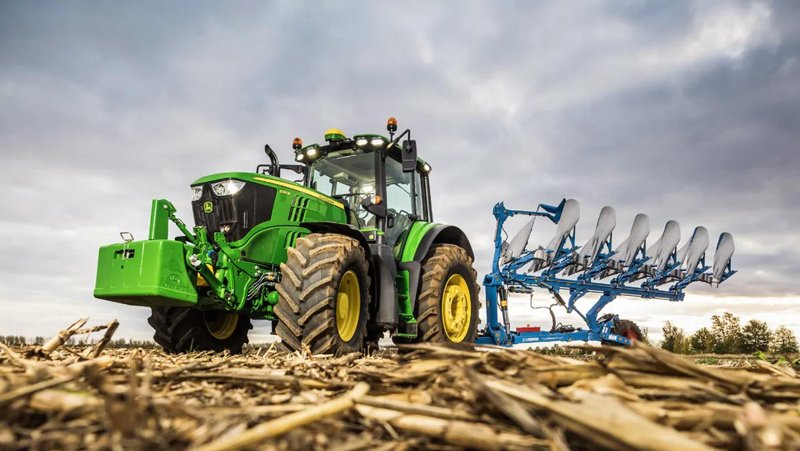 Тракторы с 4-х осевым John Deere 6195M 83880