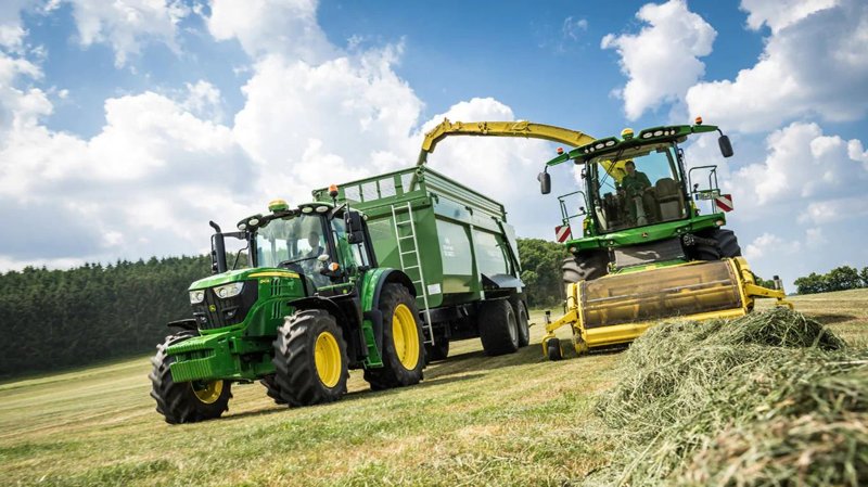 Тракторы с 4-х осевым John Deere 6130M 83906